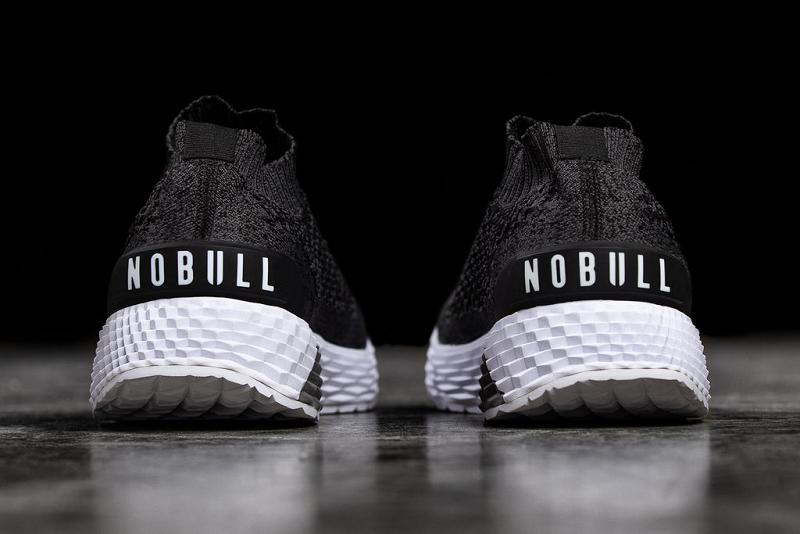 Nobull Graphite Knit Runner Men's Running Shoes Deep / Grey | USA G1101S